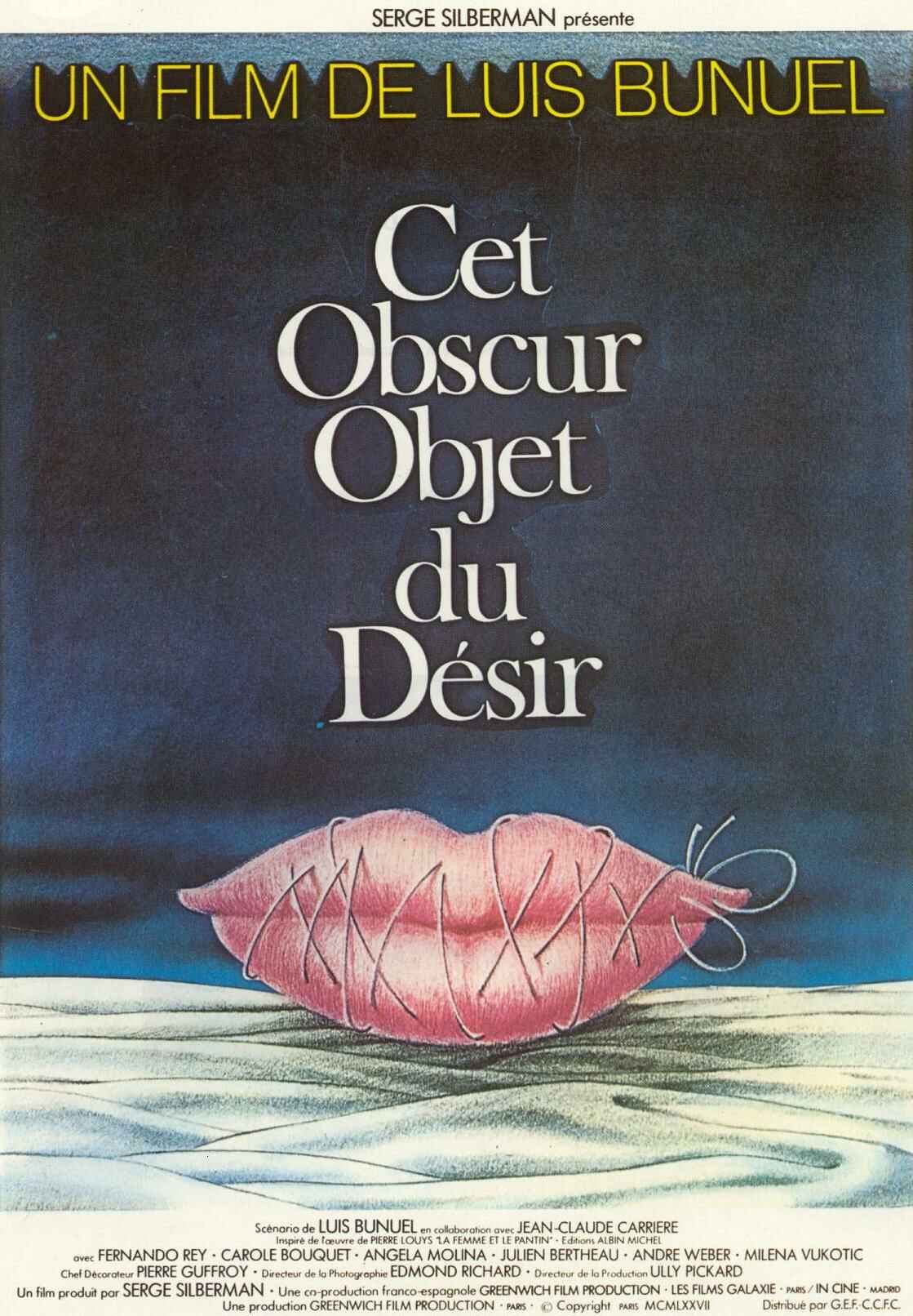 CET OBSCUR OBJET DU DESIR